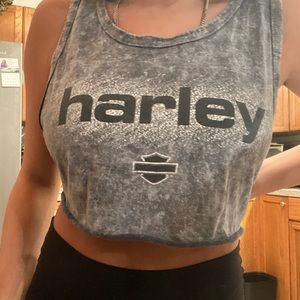 Harley Davidson tank